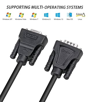 DELL - OLALA Amazon.com: DTech 15ft DB9 RS232 Serial Cable Male to Female